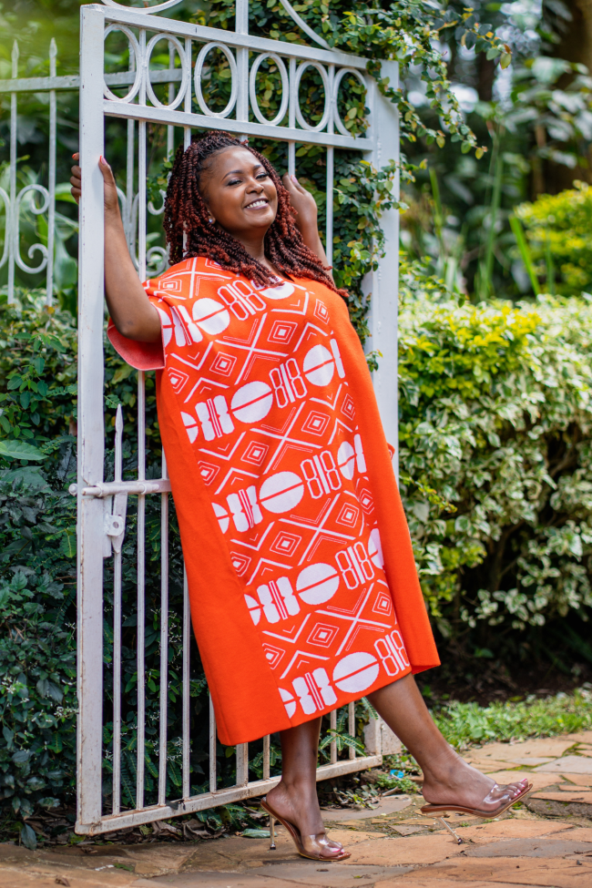 Mali Dress (Orange) - Image 3