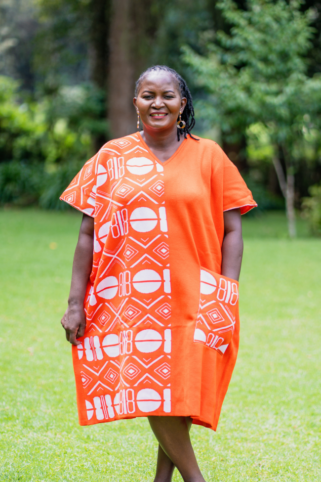 Mali Dress (Orange) - Image 2