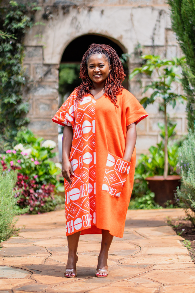 Mali Dress (Orange) - Image 5