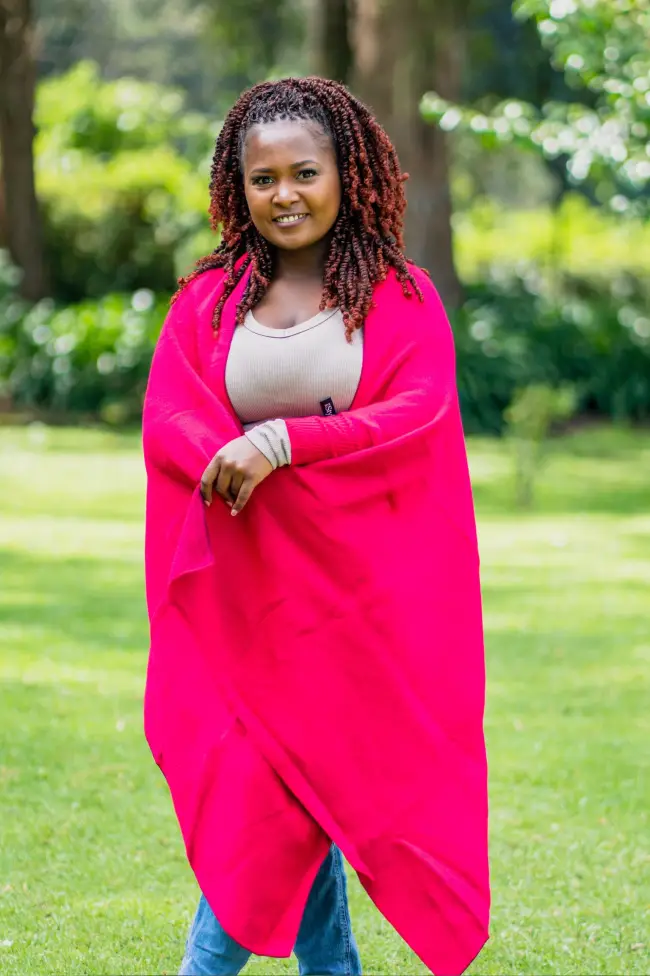 Shawl (Pink) - Image 2
