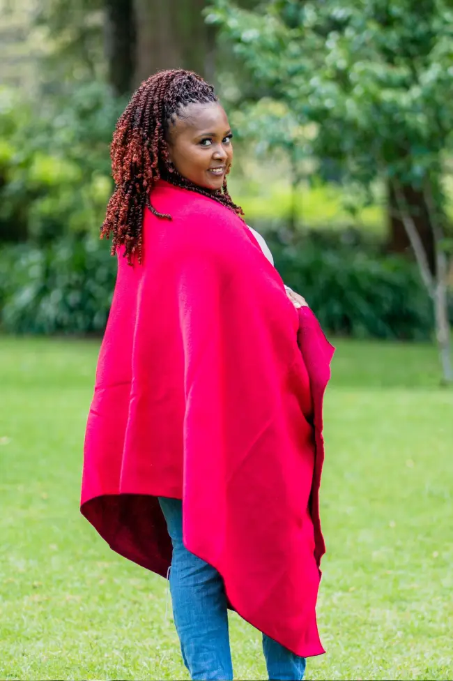 Shawl (Pink) - Image 3