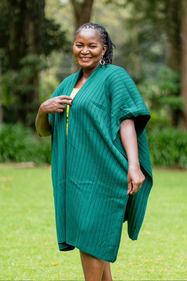 Shawl (Teal) - Image 3