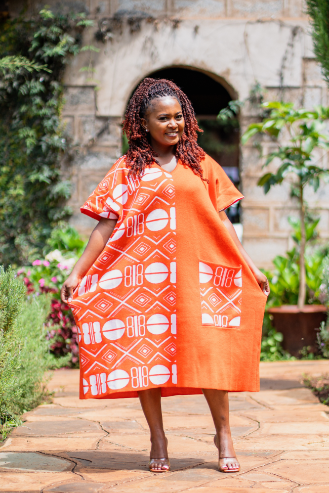 Mali Dress (Orange)
