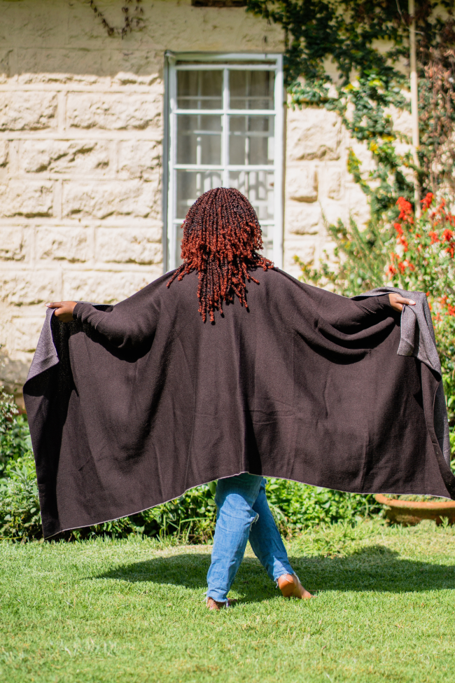Sassy Shawl (Coffee) - Image 2